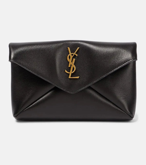 Saint Laurent Cassandre Small leather pouch | LYBSTORE