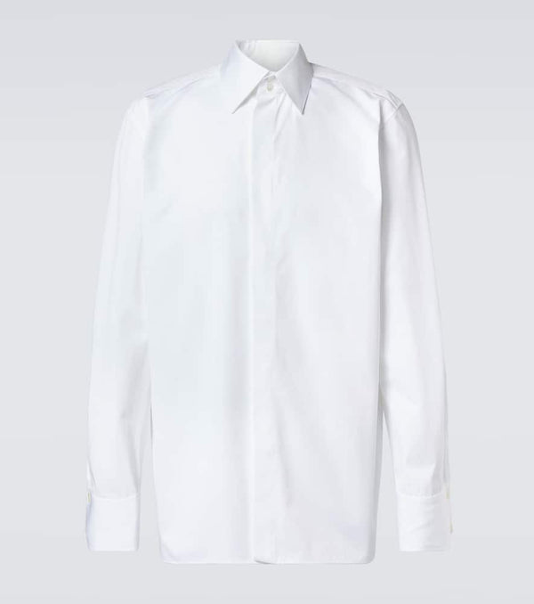 Saint Laurent Cassandre cotton poplin shirt