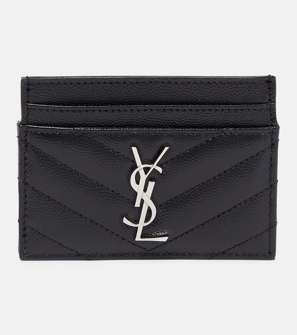 Saint Laurent Cassandre leather card holder