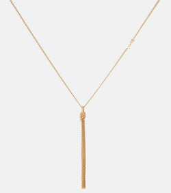 Saint Laurent Cassandre pendant necklace