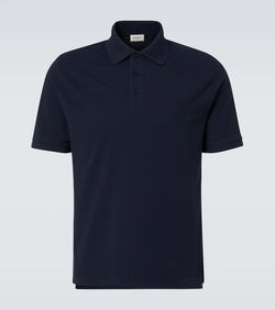 Saint Laurent Cotton-blend polo shirt