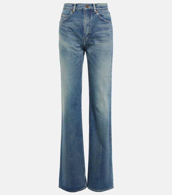 Saint Laurent High-rise flared jeans