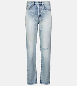 Saint Laurent High-rise slim jeans