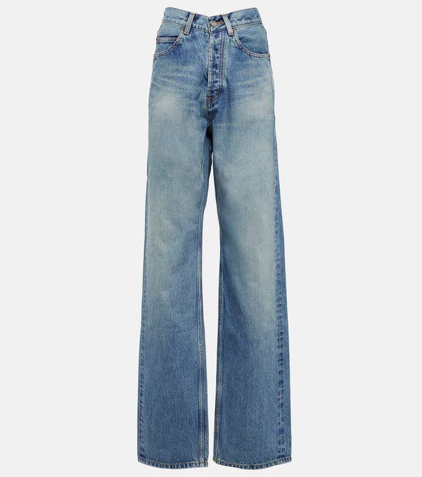 Saint Laurent High-rise straight jeans