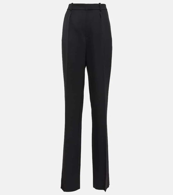 Saint Laurent High-rise wide-leg suit pants | LYBSTORE