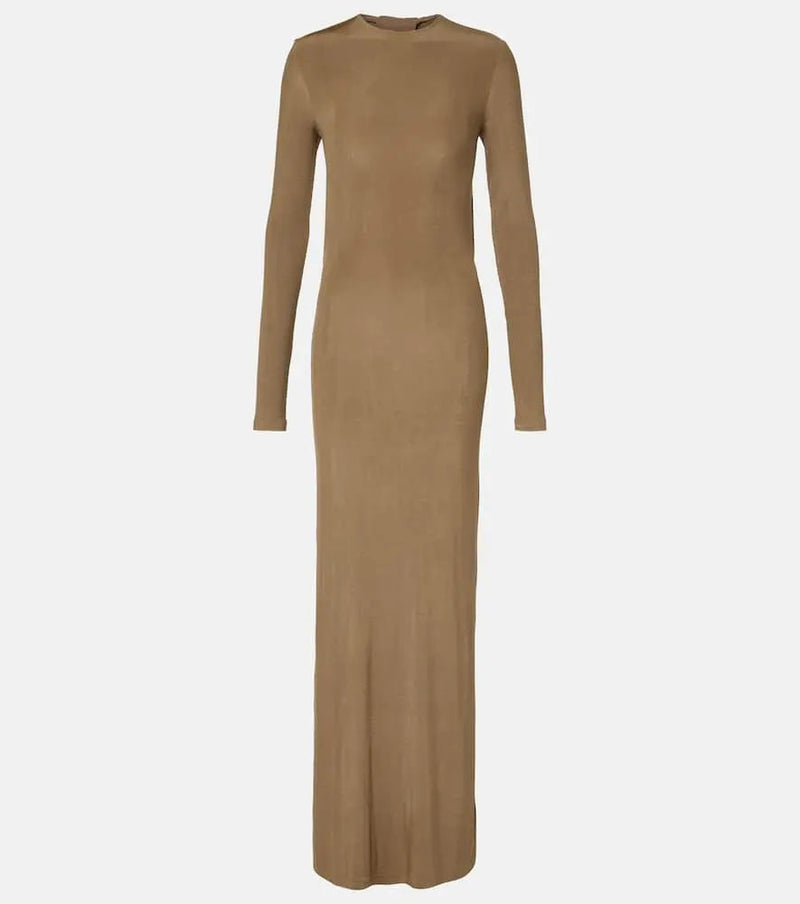 Saint Laurent Jersey maxi dress