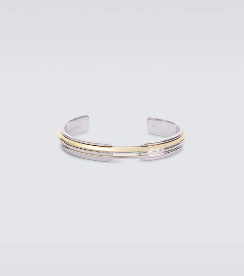 Saint Laurent Modernist cuff bracelet