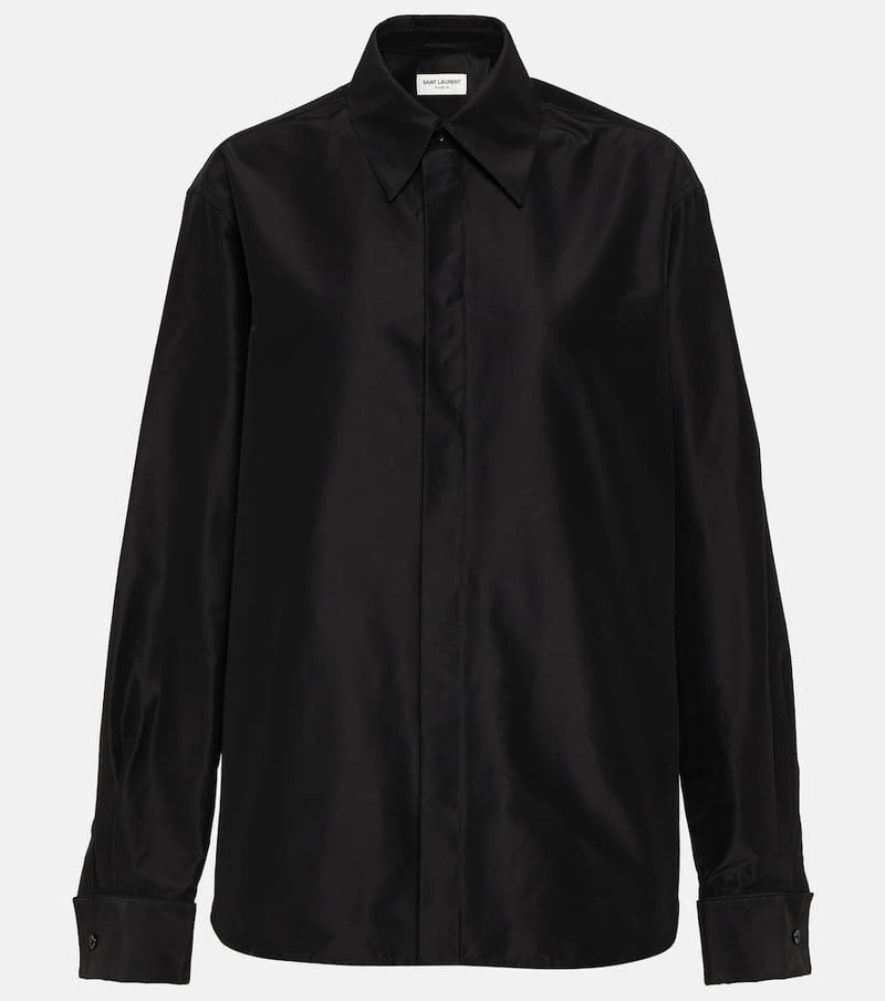 Saint Laurent Oversized cotton shirt