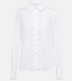 Saint Laurent Ruffled cotton shirt