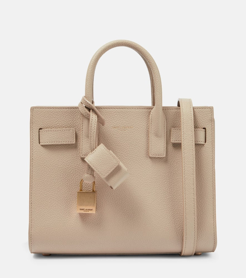 Saint Laurent Sac De Jour Nano leather tote bag