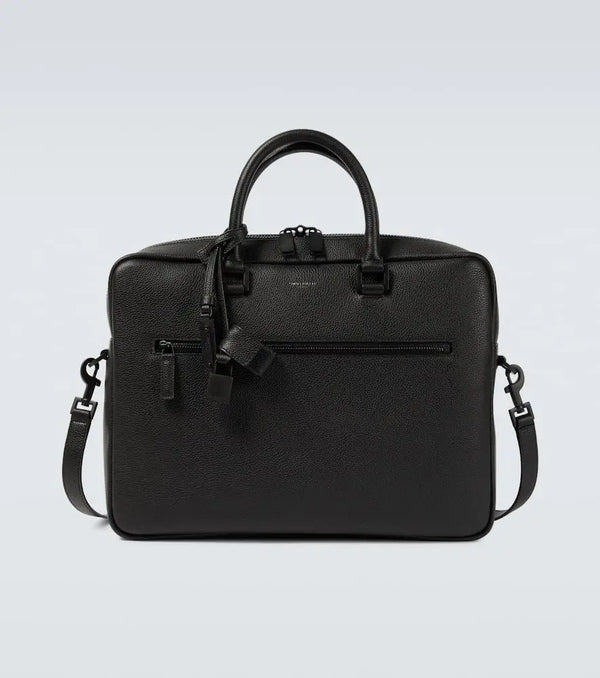 Saint Laurent Sac de Jour leather briefcase