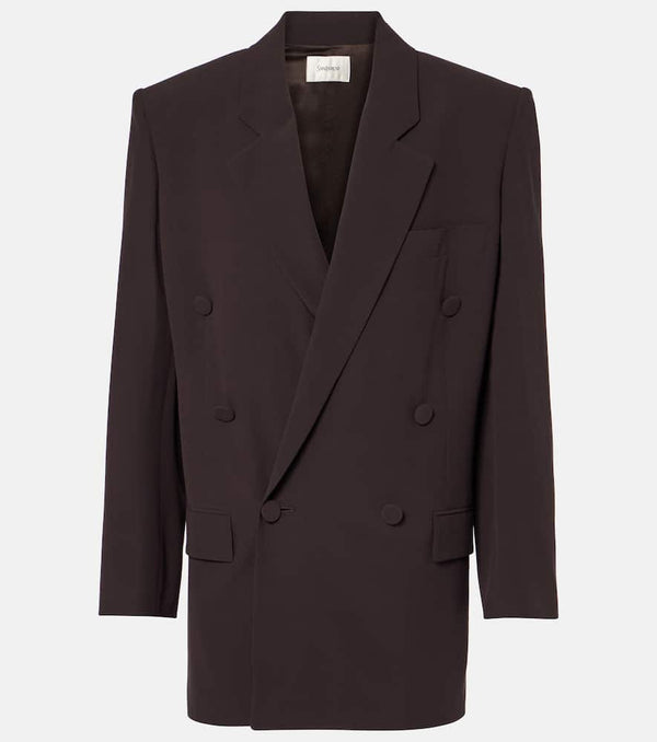 Saint Laurent Silk crêpe blazer