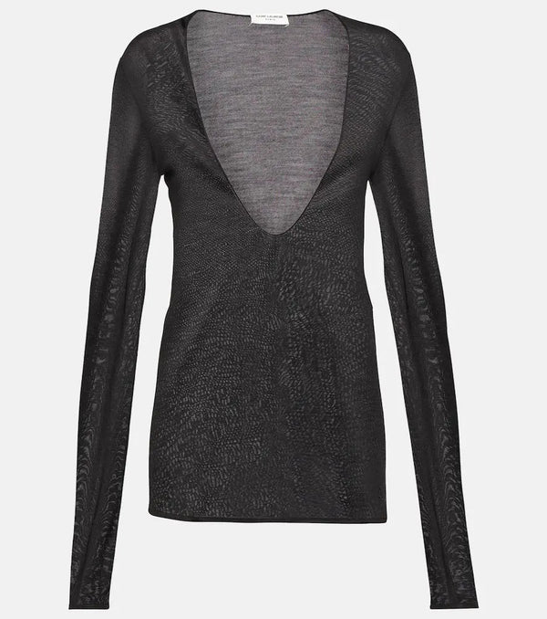 Saint Laurent Silk top