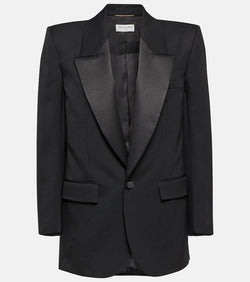 Saint Laurent Single-breasted wool blazer