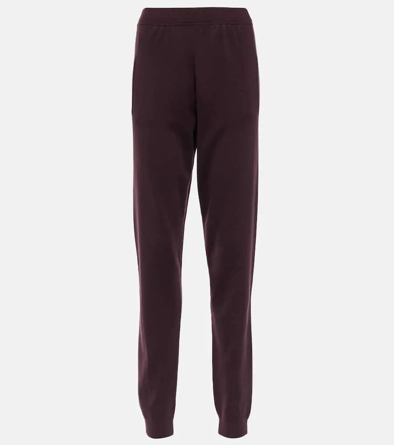 Saint Laurent Straight wool sweatpants | LYBSTORE