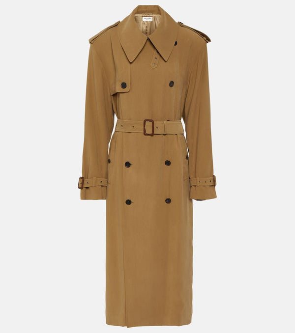 Saint Laurent Twill trench coat