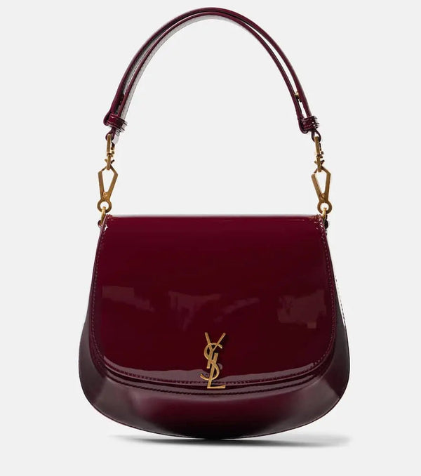 Saint Laurent Voltaire patent leather shoulder bag