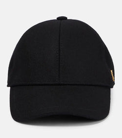 Saint Laurent Wool-blend felt baseball cap