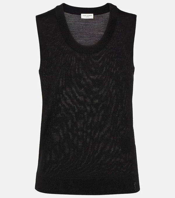 Saint Laurent Wool sweater vest | LYBSTORE