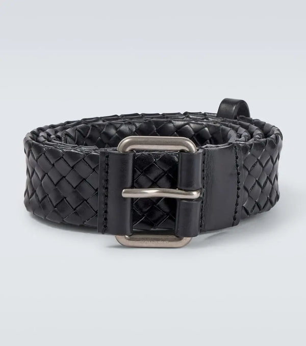 Saint Laurent Woven leather belt