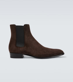 Saint Laurent Wyatt suede Chelsea boots