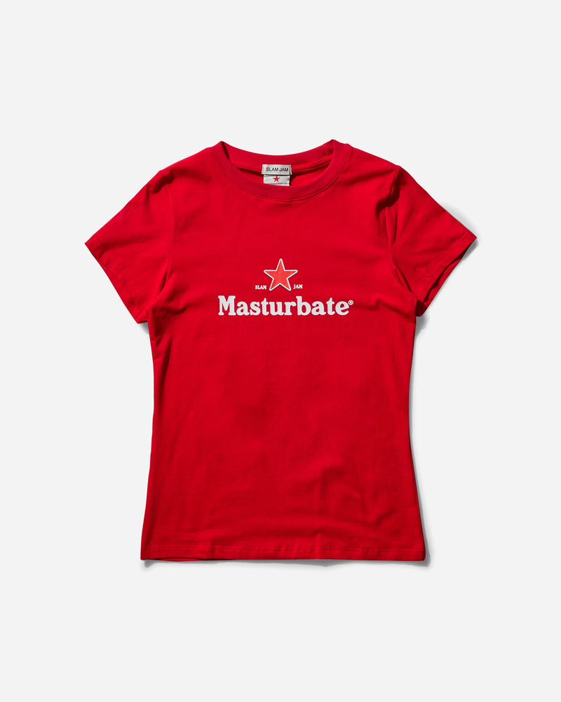 Salomé Poloudenny Slam Jam Masturbate T-Shirt Red