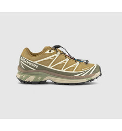 Salomon Boys XT-6 Gtx Trainers Antelope Icicle Portab In Natural