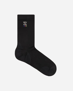 Salomon Sunday Smart Crew Socks Black