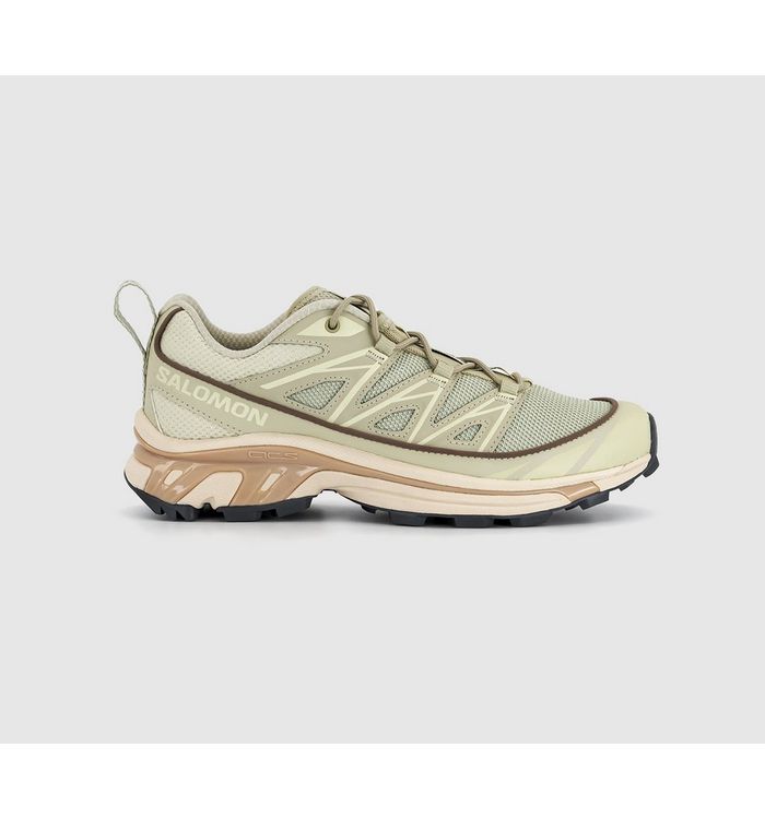 Salomon Womens XT-6 Expanse Trainers Alfalfa Shortbread Aloe Wash In Natural