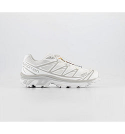 Salomon Womens Xt-6 Trainers White White Lunar Rock