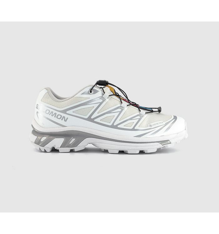 Salomon XT-6 Gtx Trainers White White Silver