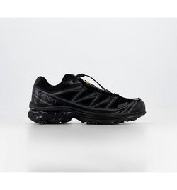 Salomon Xt-6 Trainers Black Black Phantom Mixed Material