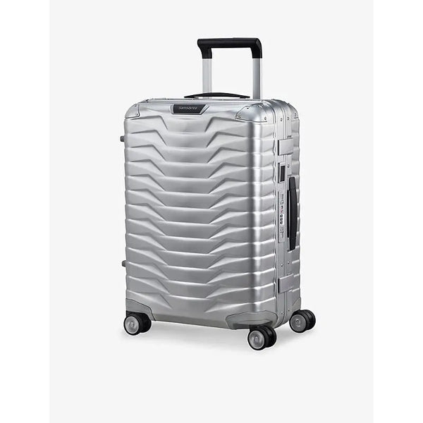 Samsonite Lite-Box Alu Spinner hard case 4 wheel cabin suitcase 55cm | Samsonite