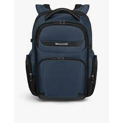 Samsonite Pro-DLX 6 logo-embellished woven backpack