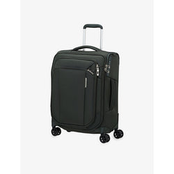 Samsonite Respark spinner soft case 4 wheel recycled-plastic cabin suitcase 55cm | LYBSTORE