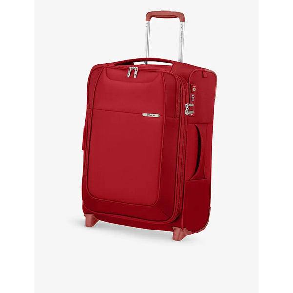 Samsonite Spinner soft-shell 4 wheel branded woven cabin suitcase 55cm | Samsonite