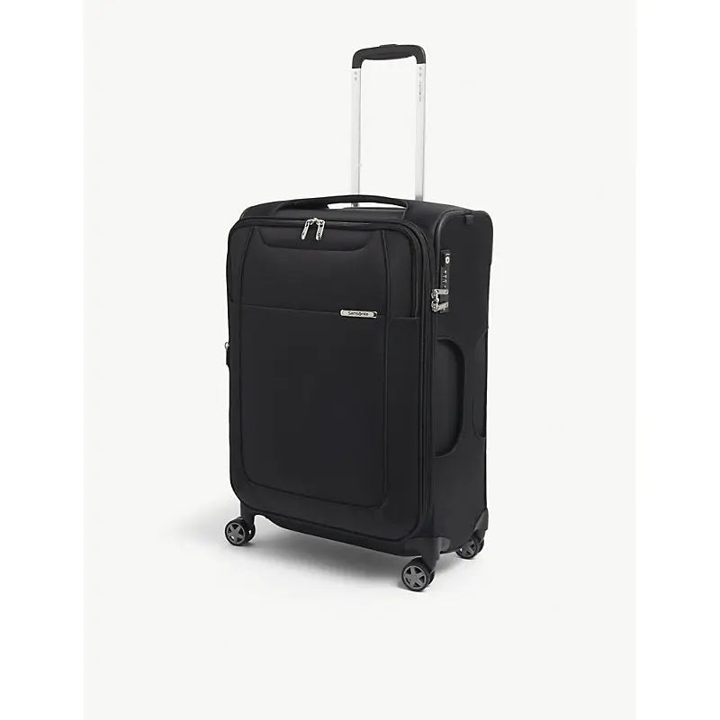 Samsonite Spinner soft-shell 4 wheel branded woven suitcase 63cm | Samsonite