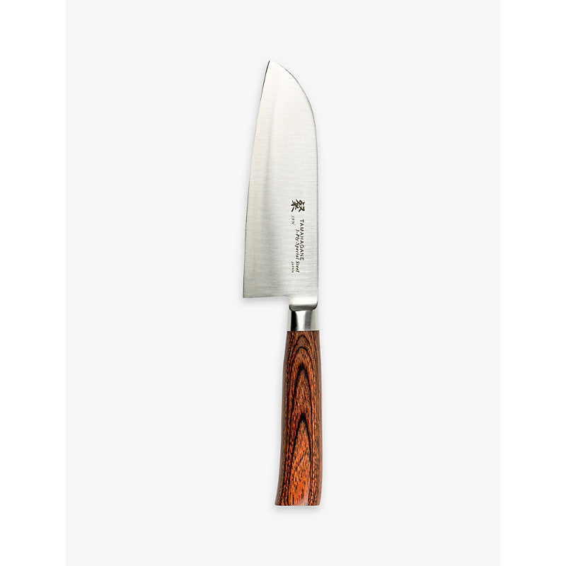 San Tamahagane Tamahagane SAN stainless-steel Santoku knife 12cm