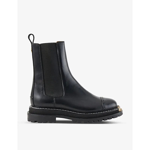 Sandro Liam leather Chelsea boots