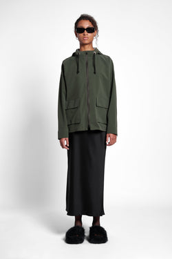 Sandviken Matte Zip Green