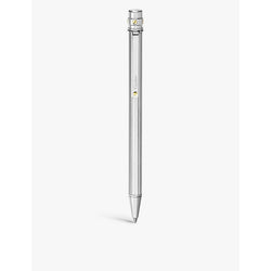 Santos de Cartier palladium-finish metal ballpoint pen | LYBSTORE