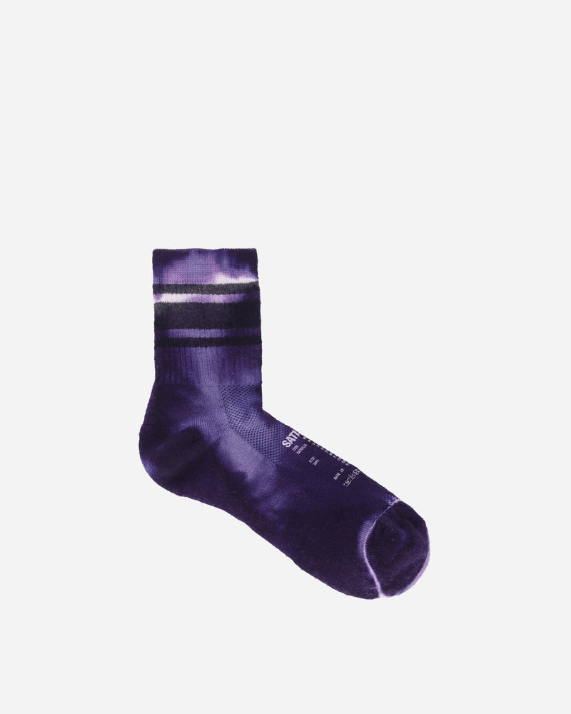 Satisfy Merino Tube Socks Purple Dye