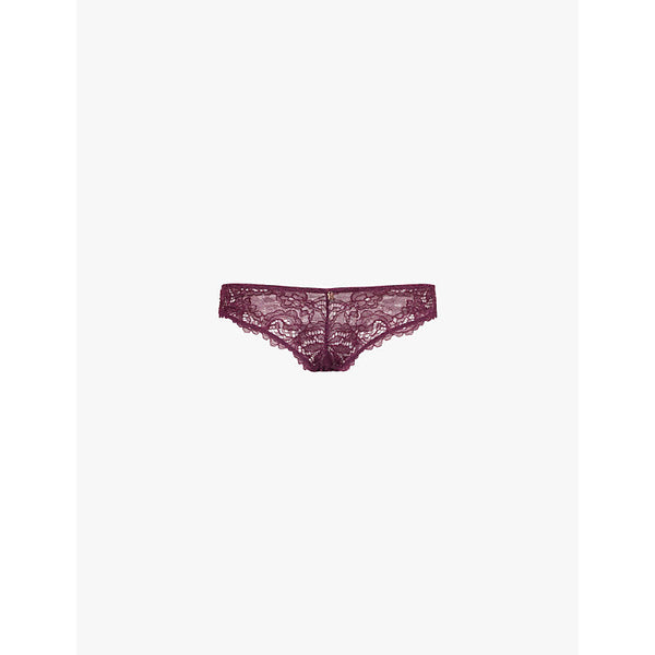 Womens Savage X Fenty Romantic Brazilian corded lace briefs