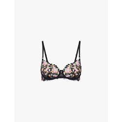 Womens Savage X Fenty Savage Not Sorry unlined balconette lace bra