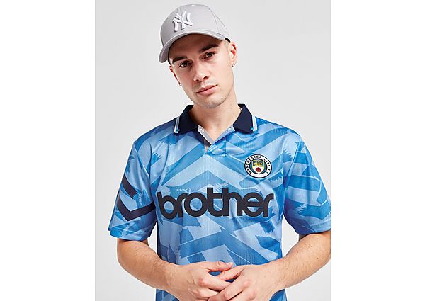 Score Draw Manchester City FC '92 Retro Home Shirt Blue