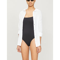 Seafolly Classic cotton beach shirt