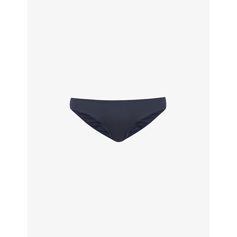 Seafolly Collective hipster low-rise recycled nylon-blend bikini bottoms