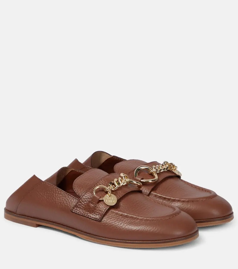 See By Chloé Aryel leather loafers