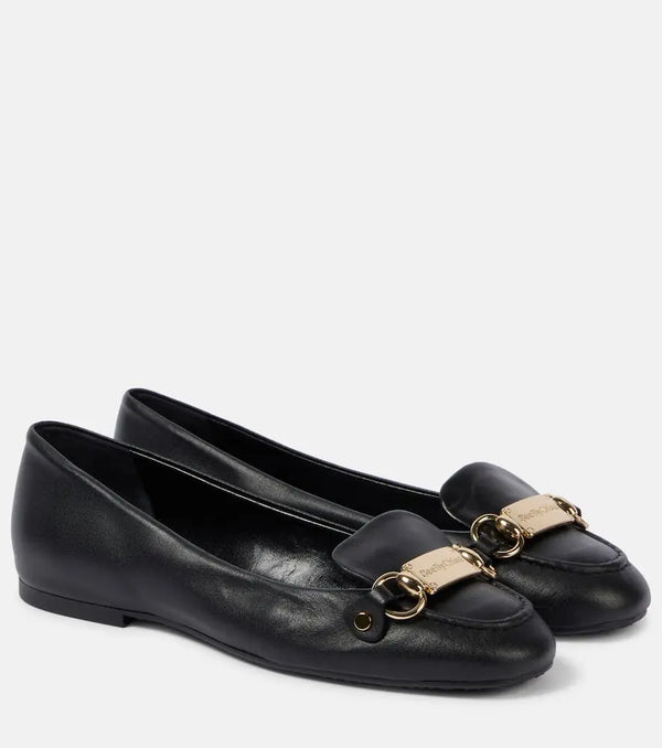 See By Chloé Jane leather ballet flats