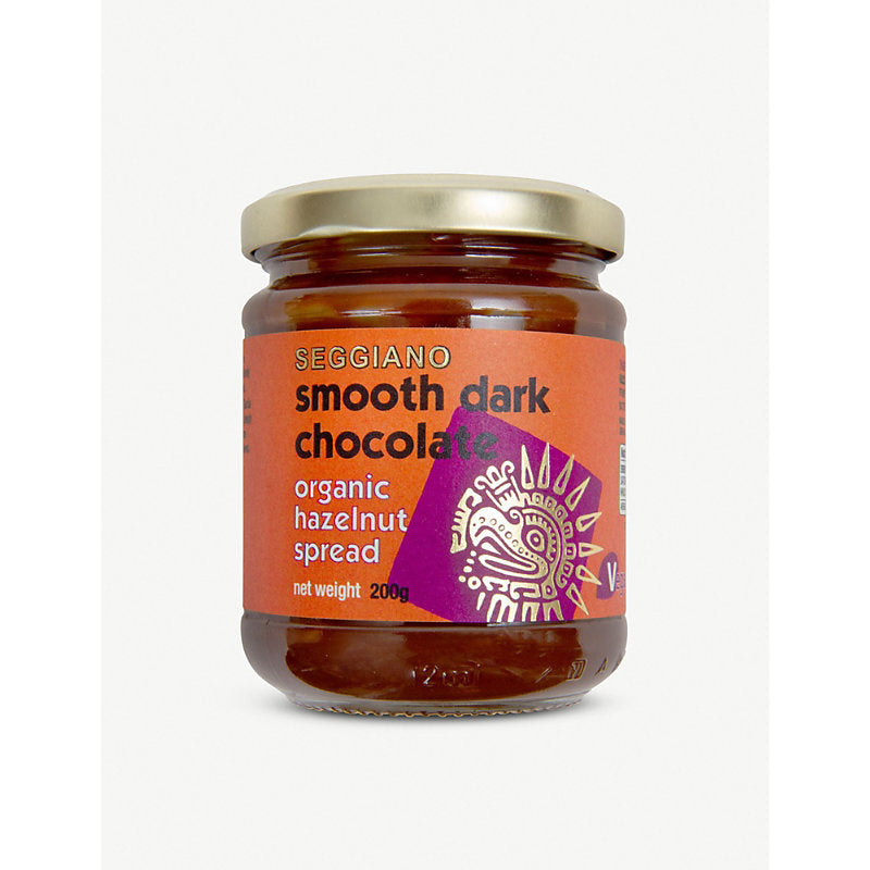 Seggiano Smooth dark chocolate organic hazelnut spread 200g